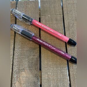 Pentel RSVP Fine Glitter Gel Pens - Pink & Berry